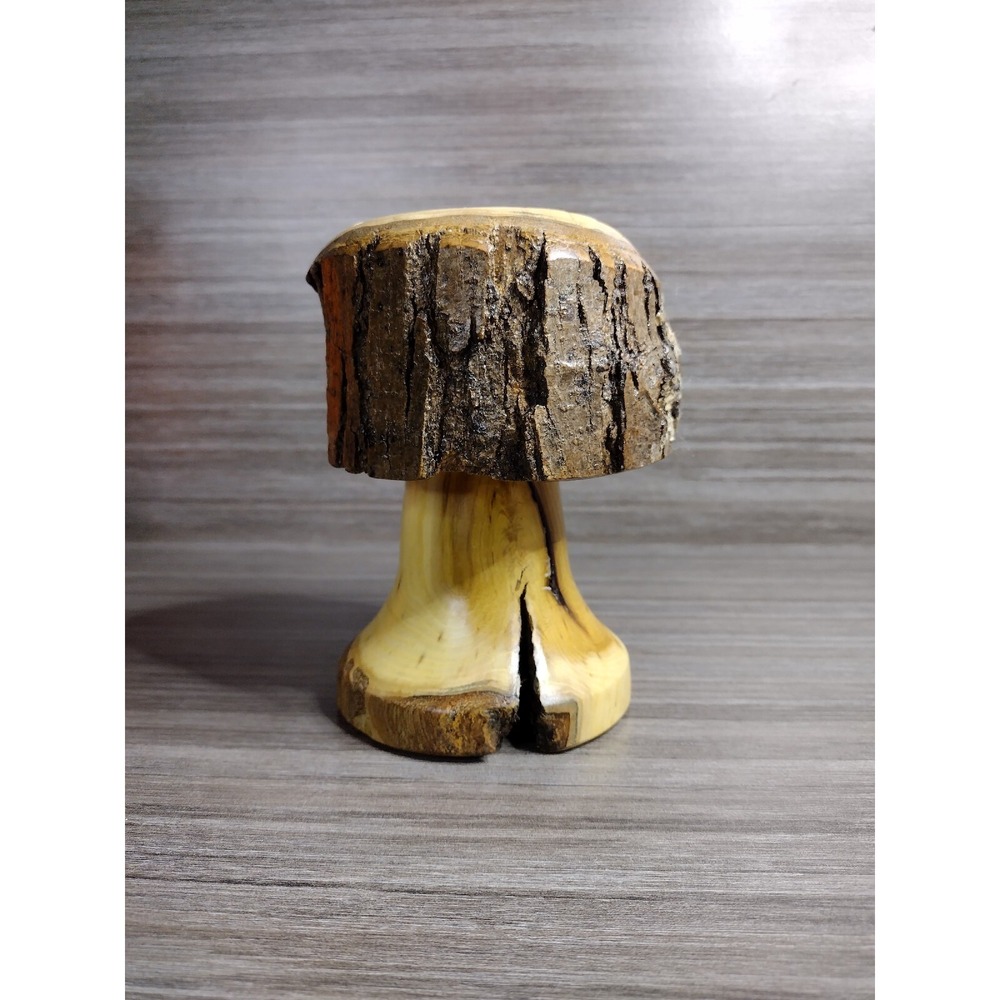 Natural Edge Elm Vase Trinket Dish Candy Dish 6" Farmhouse Homestead Style